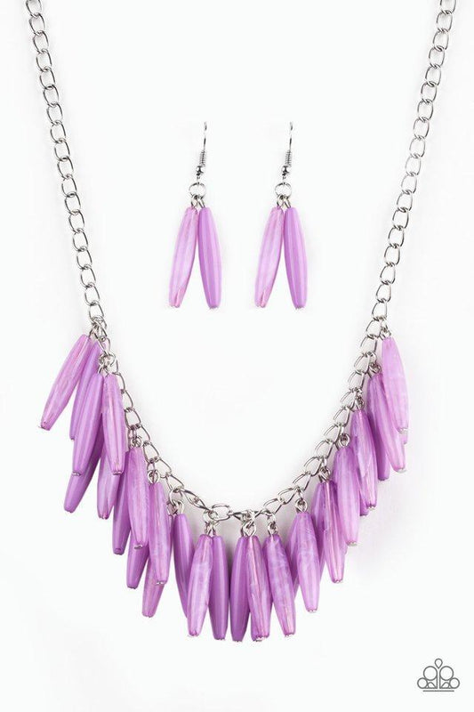 Full of Flavor Purple Paparazzi Necklace