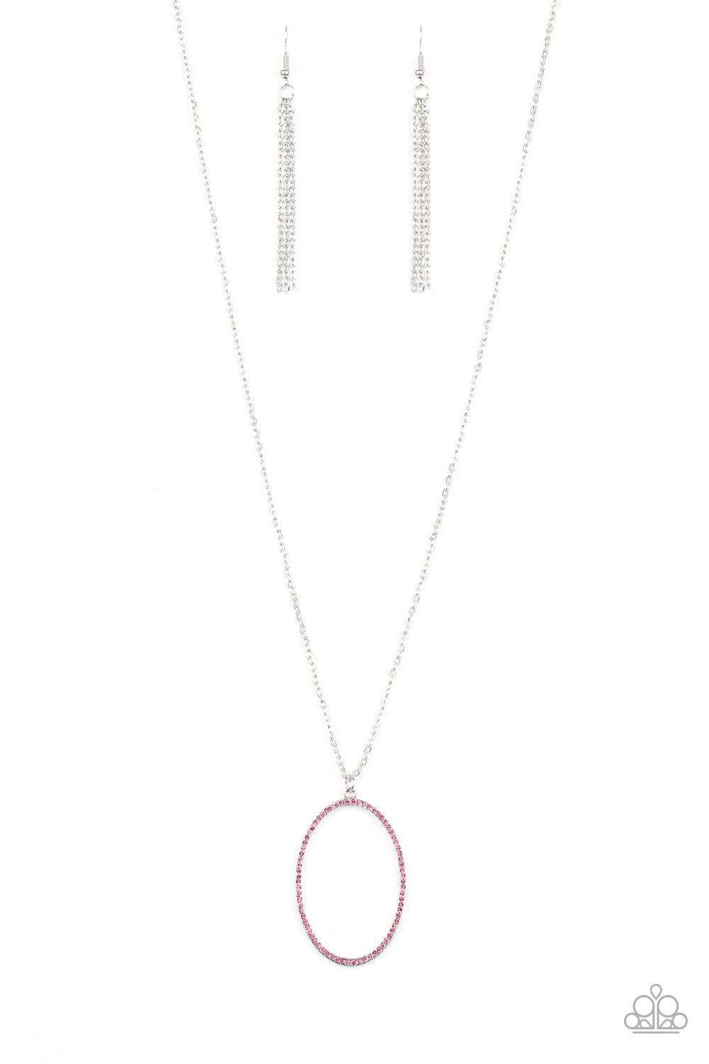 A Dazzling Distraction - Pink Paparazzi Necklace