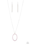 A Dazzling Distraction - Pink Paparazzi Necklace