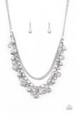 Wait and SEA - Silver Paparazzi Necklace
