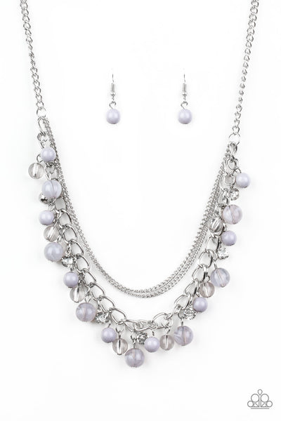 Wait and SEA - Silver Paparazzi Necklace