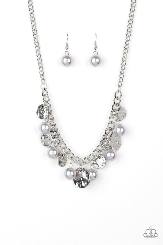 Seaside Sophistication - Silver Paparazzi Necklace