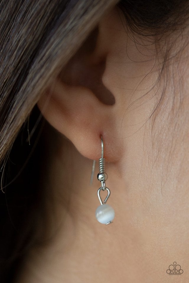 Let Stem Talk White Paparazzi Necklace