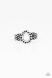 Pep Talk - Silver Paparazzi Ring