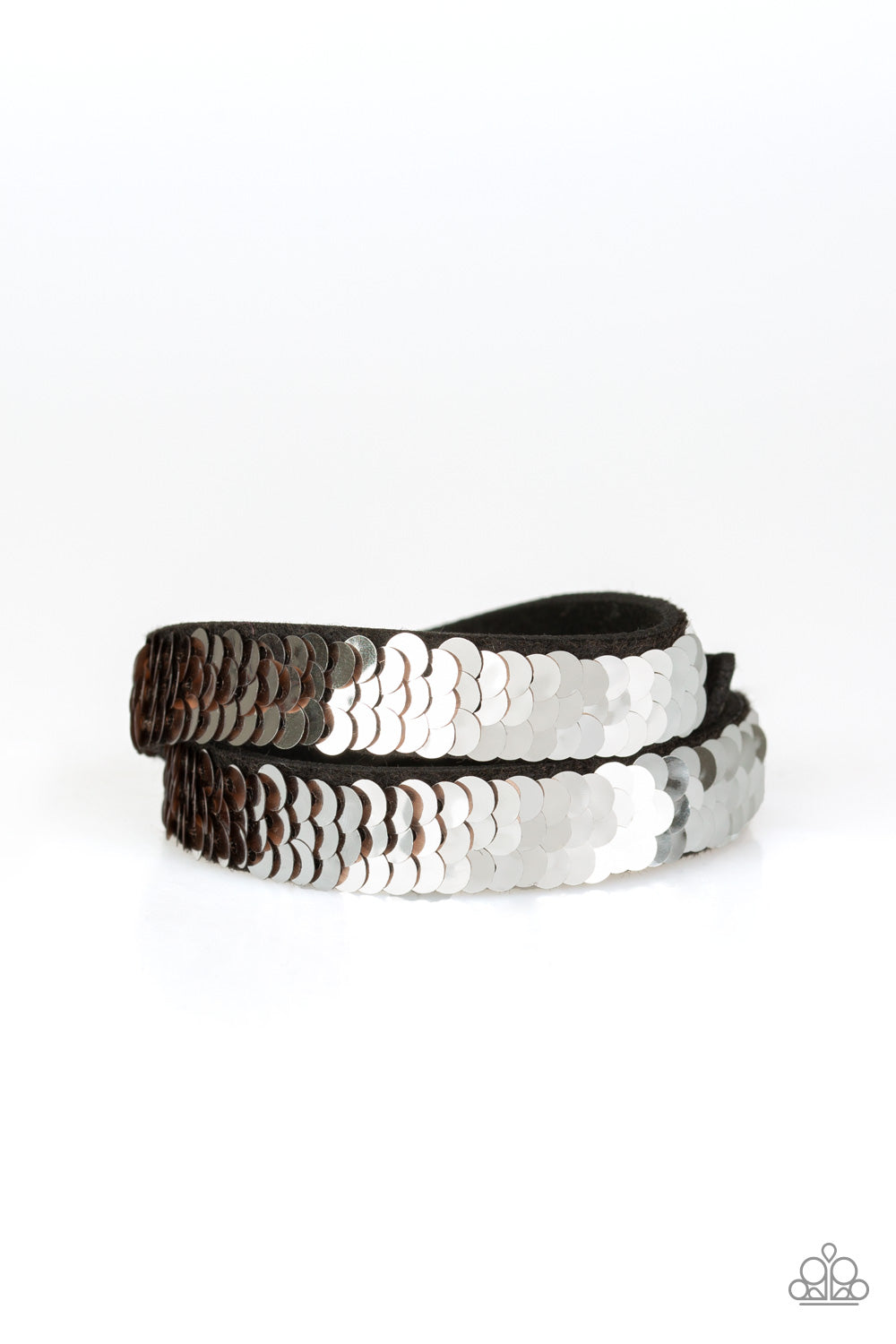 Under The SEQUINS - Rose Gold Paparazzi Bracelet