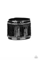 Heads Or MERMAID Tails - Black Paparazzi Bracelet