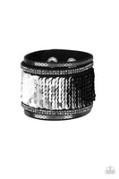 Heads Or MERMAID Tails - Black Paparazzi Bracelet