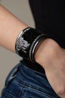 Heads Or MERMAID Tails - Black Paparazzi Bracelet