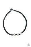 Pedal To The Metal - Black Paparazzi Urban Necklace