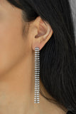 Stellar Starlight - Black Paparazzi Earring