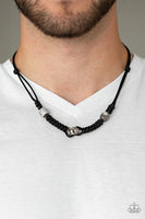 Beach Break - Silver Paparazzi Urban Necklace