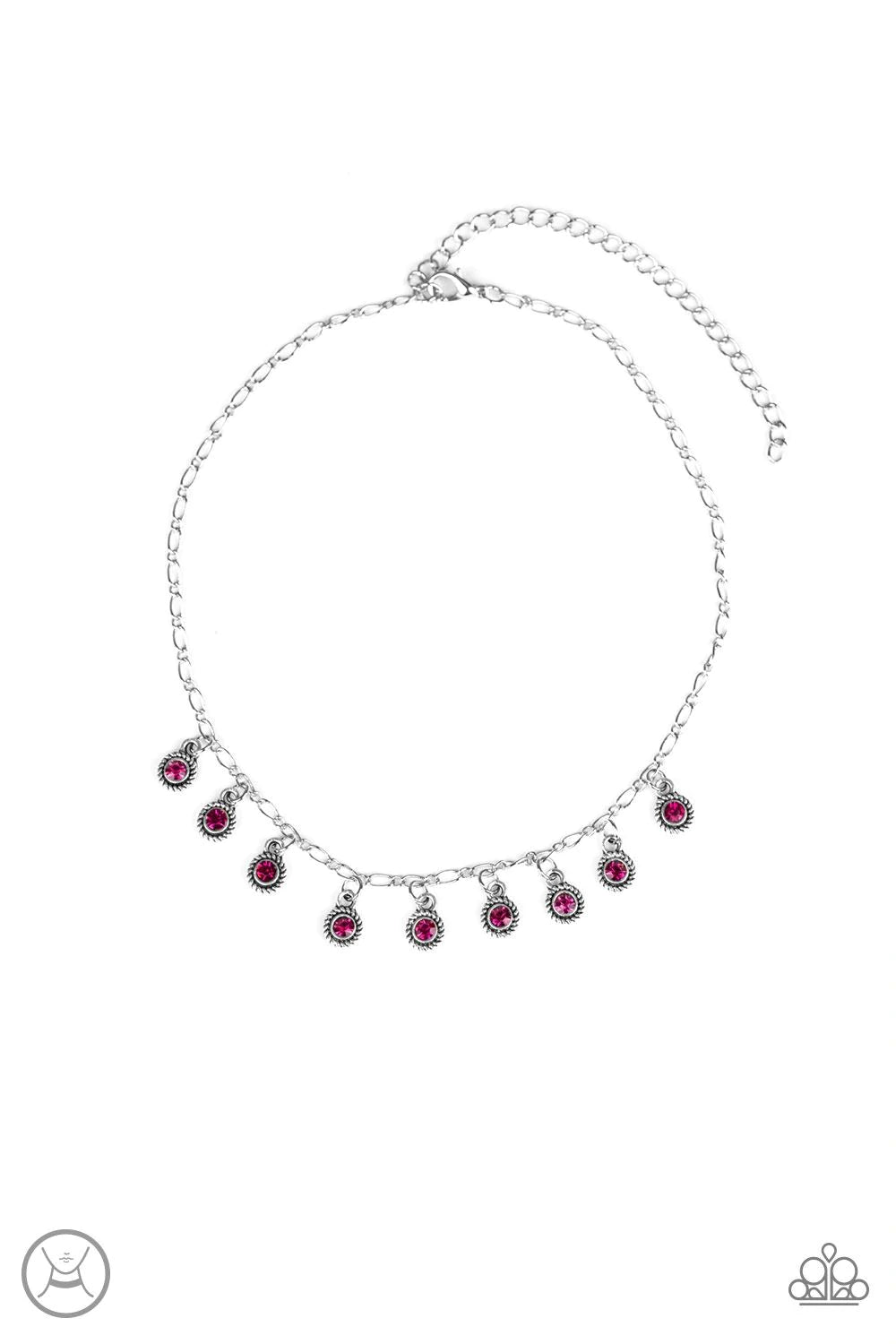 Popstar Party - Pink Paparazzi Choker Necklace