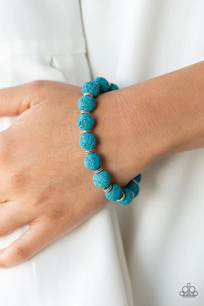 Paparazzi blue urban bracelet on sale