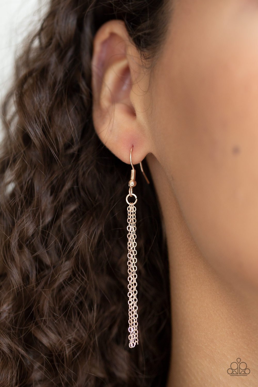 A PINEAPPLE a Day Rose Gold Paparazzi Necklace