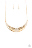 Stardust - Gold Paparazzi Necklace