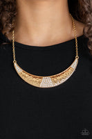 Stardust - Gold Paparazzi Necklace