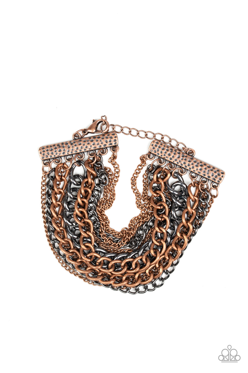 Metallic Horizon - Copper Paparazzi Bracelet
