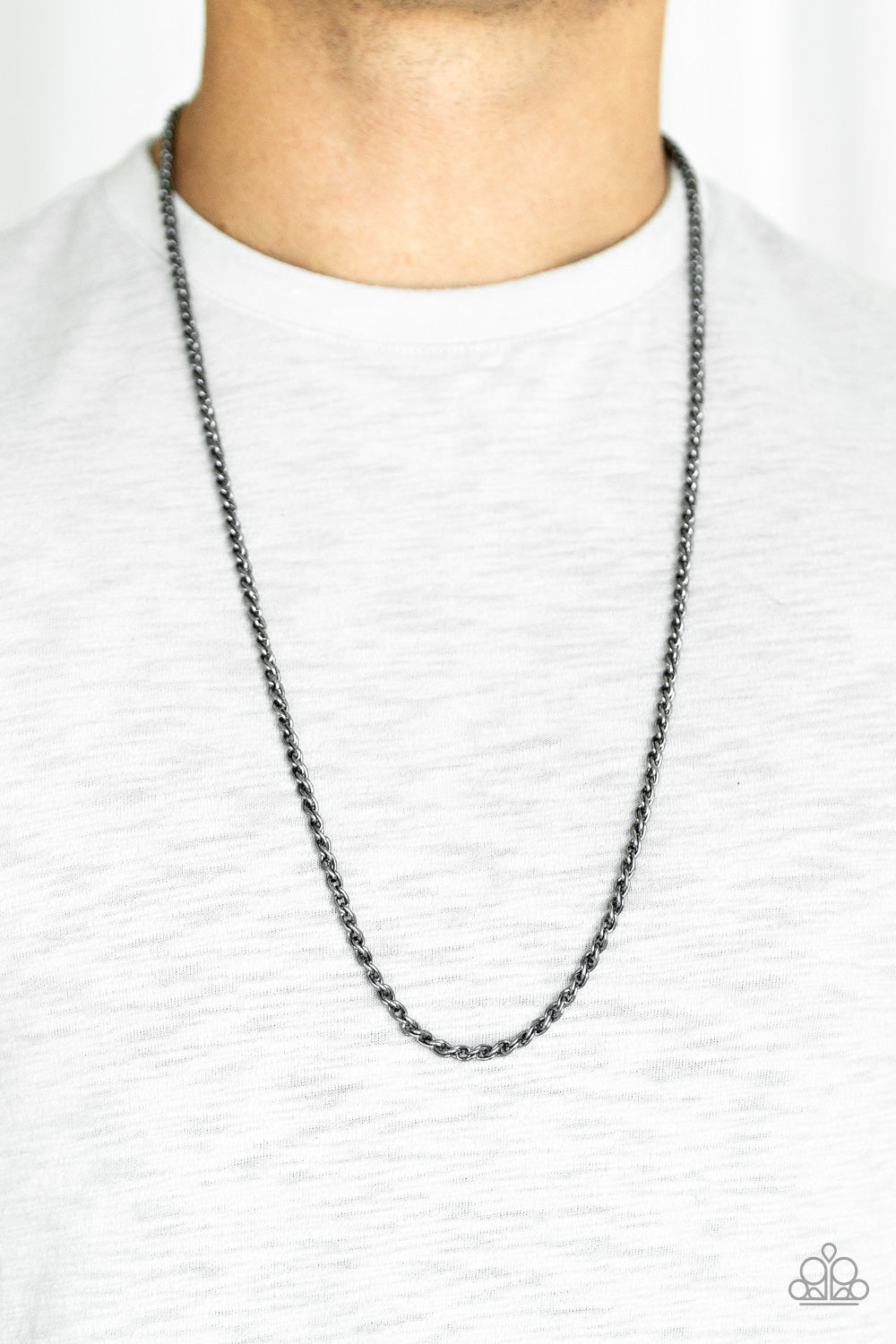 Jump Street - Black Paparazzi Urban Necklace