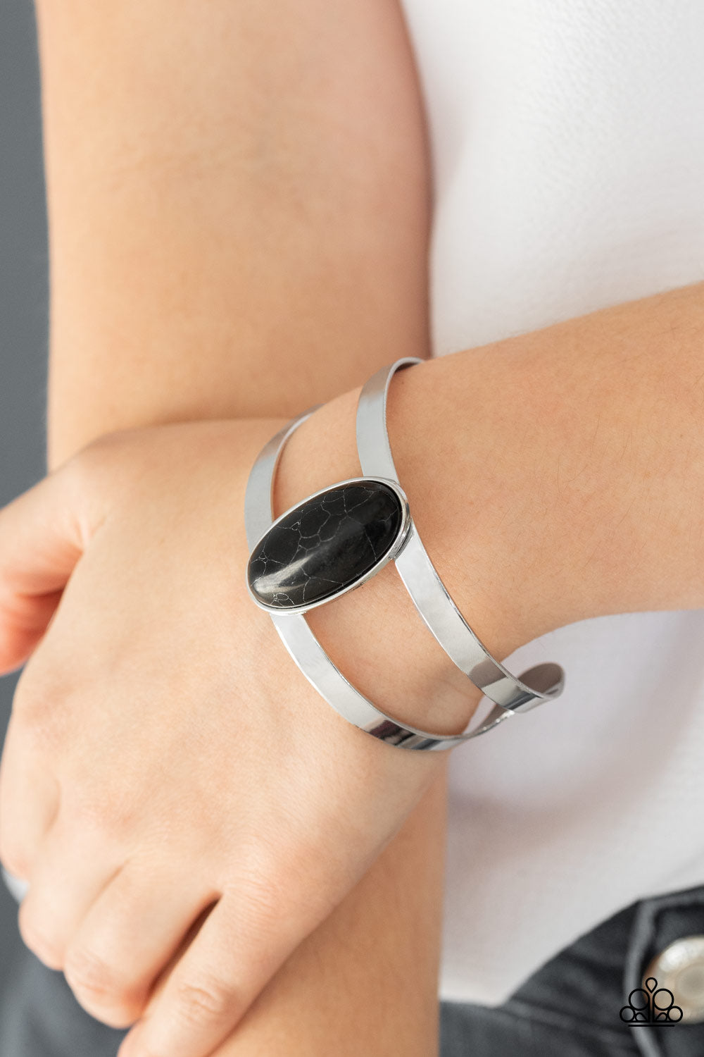 Quarry Queen - Black Paparazzi Cuff Bracelet