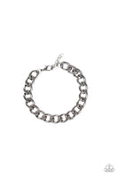 Leader Board - Black Paparazzi Bracelet