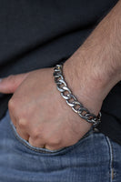 Leader Board - Black Paparazzi Bracelet