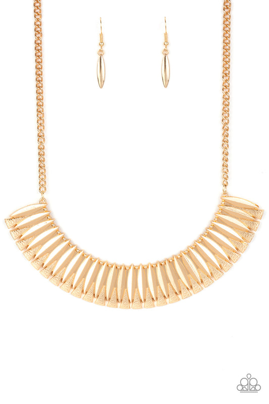 My Main MANE - Gold Paparazzi Necklace
