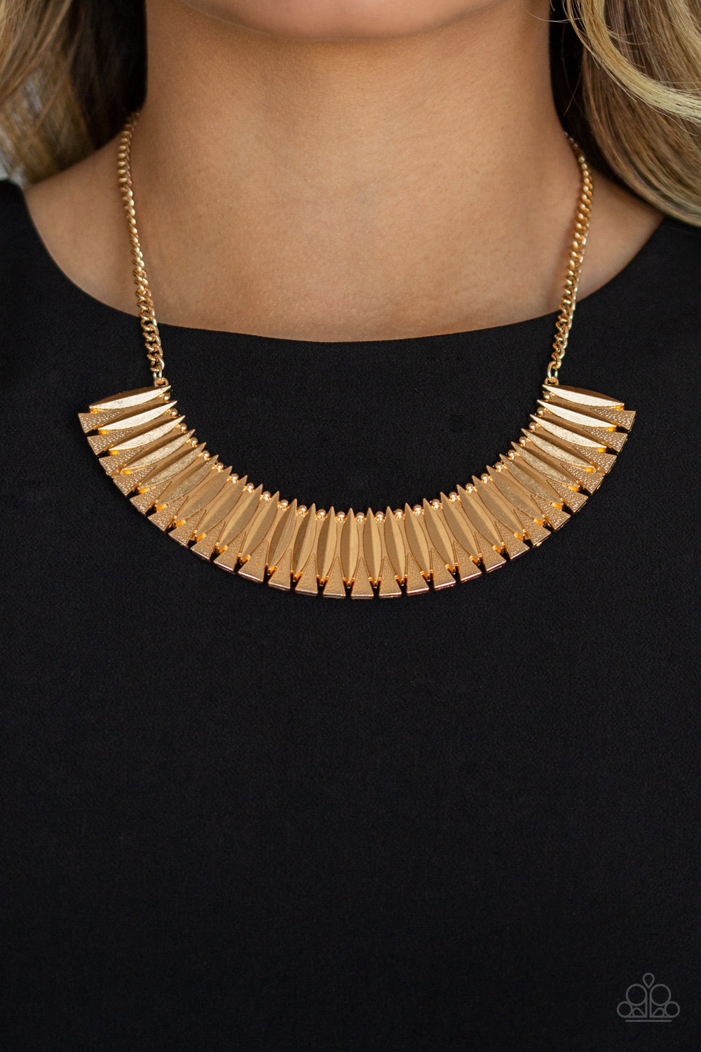 My Main MANE - Gold Paparazzi Necklace