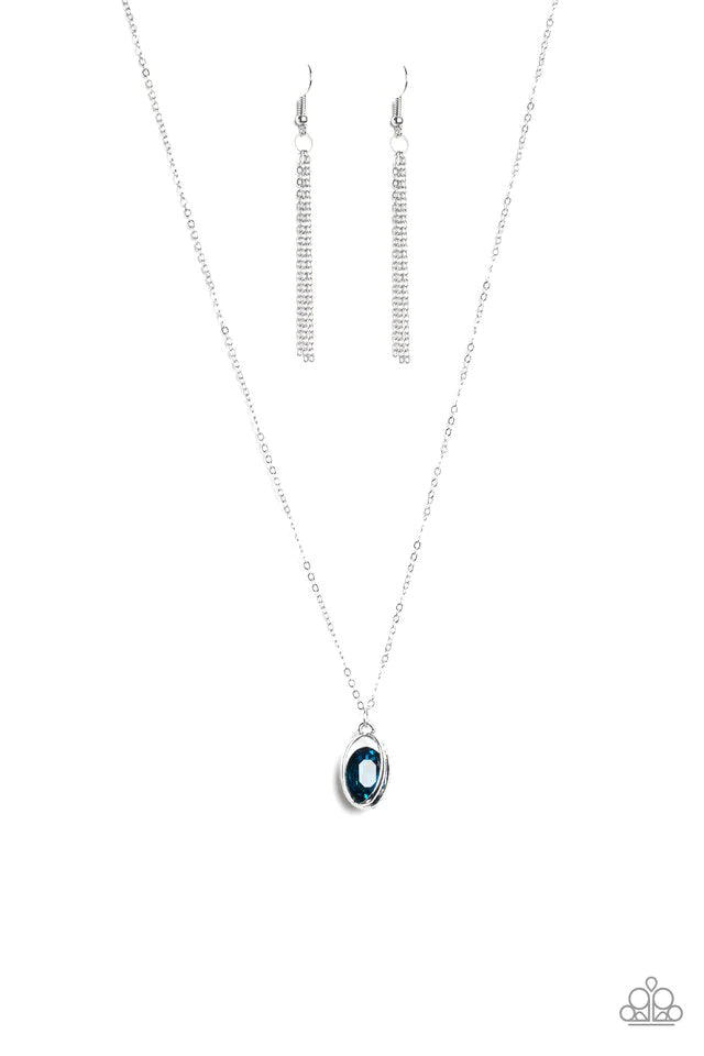 Timeless Tranquility Blue Paparazzi Necklace