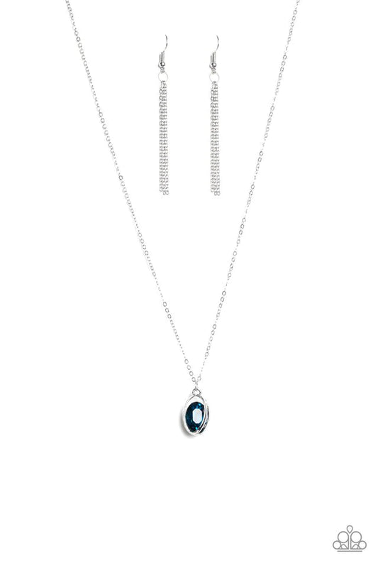 Timeless Tranquility Blue Paparazzi Necklace