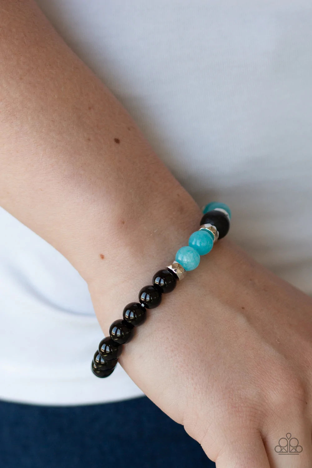 Super Serene Blue Paparazzi Urban Bracelet