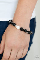 Intent - White Urban Lava Bracelet