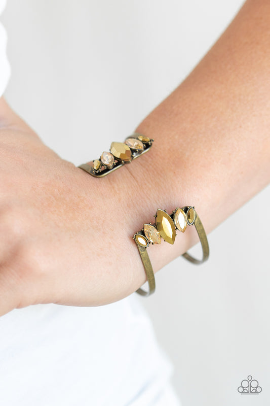 Glam Power - Brass Paparazzi Bracelet