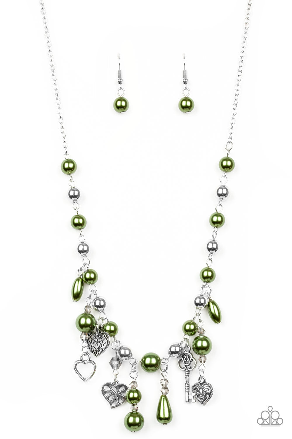 Renaissance Romance - Green Paparazzi Necklace