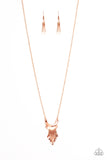 Trendsetting Trinket - Copper Paparazzi Necklace