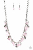 Downstage Dazzle - Pink Paparazzi Necklace
