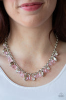 Downstage Dazzle - Pink Paparazzi Necklace