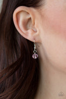 Downstage Dazzle - Pink Paparazzi Necklace