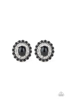 Floral Flamboyance - Black Paparazzi Earrings