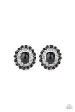 Floral Flamboyance - Black Paparazzi Earrings