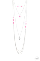 The Pony Express - Pink Paparazzi Necklace