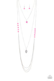 The Pony Express - Pink Paparazzi Necklace