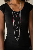 The Pony Express - Pink Paparazzi Necklace