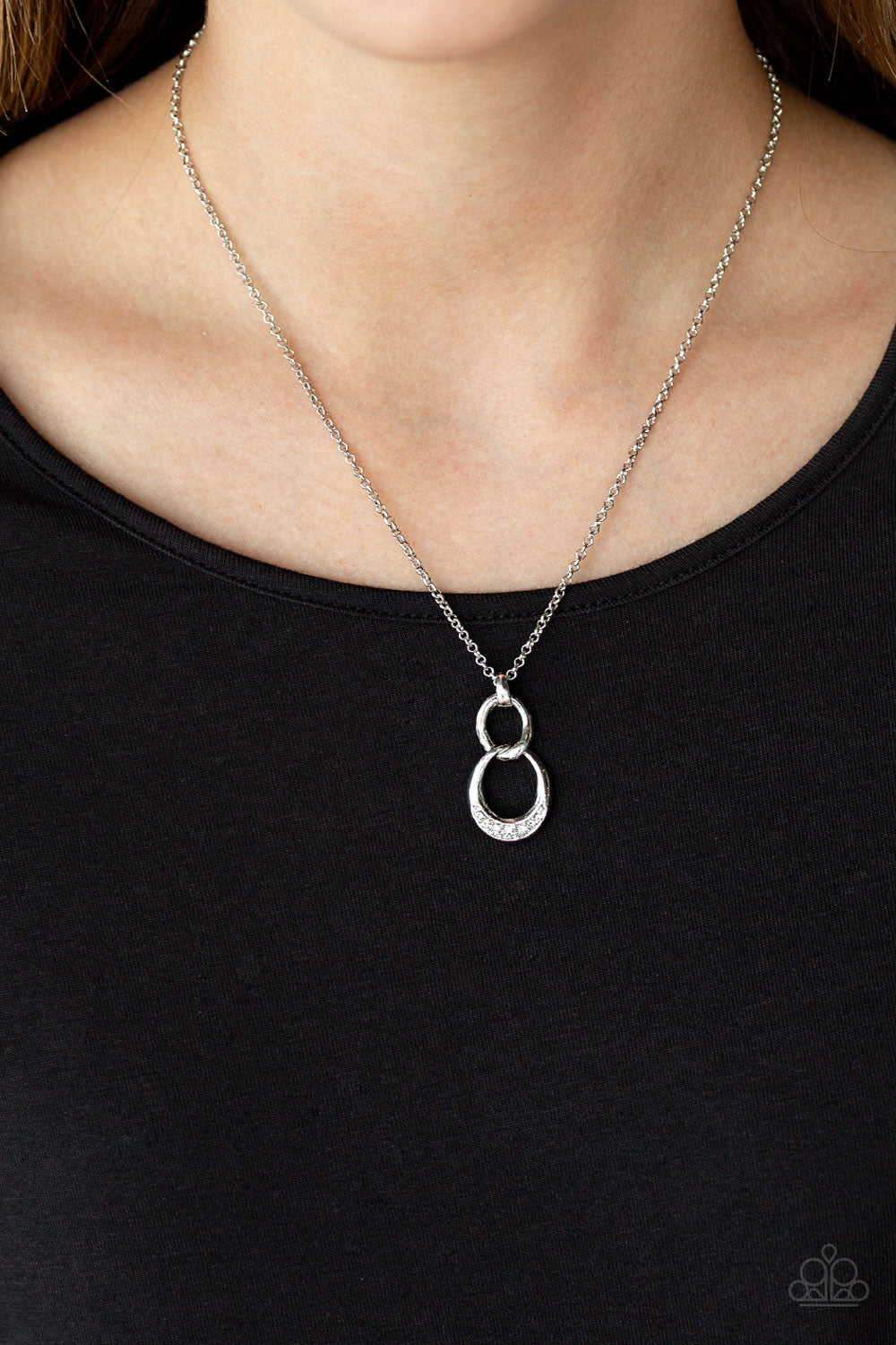 Rockefeller Royal - White Paparazzi Necklace