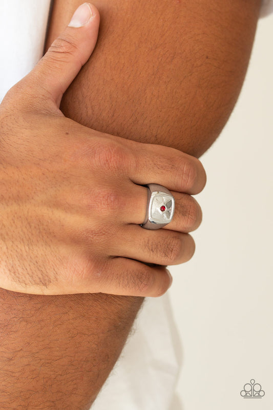 Immortal - Red Paparazzi Urban Ring