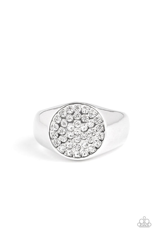 Conquest - White Paparazzi Urban Ring