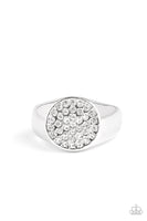 Conquest - White Paparazzi Urban Ring