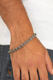 Fighting Chance - Black Paparazzi Urban Bracelet