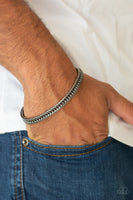One-Two Knockout - Black Paparazzi Urban Bracelet