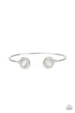 Instant Illumination - White Paparazzi Cuff Bracelet
