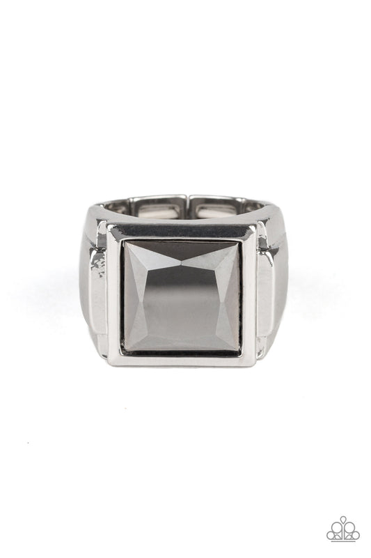 All About the Benjamins - Silver Paparazzi Urban Ring